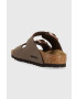 Birkenstock slapi copii Arizona culoarea maro - Pled.ro