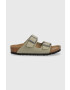 Birkenstock slapi copii Arizona culoarea bej - Pled.ro