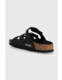 Birkenstock slapi copii Florida culoarea negru - Pled.ro