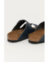 Birkenstock slapi de piele Arizona barbati culoarea maro - Pled.ro