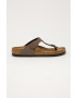 Birkenstock slapi Gizeh barbati culoarea maro 43751.M - Pled.ro