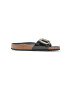 Birkenstock slapi de piele Madrid femei culoarea negru 1022541 - Pled.ro