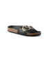 Birkenstock slapi de piele Madrid femei culoarea negru 1022541 - Pled.ro