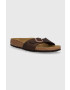 Birkenstock slapi de piele Madrid femei culoarea maro 1014615 - Pled.ro