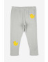 Bobo Choses leggins bebe culoarea gri cu imprimeu - Pled.ro