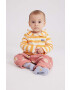 Bobo Choses longsleeve bebelusi culoarea galben - Pled.ro