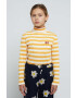 Bobo Choses longsleeve copii culoarea galben modelator - Pled.ro