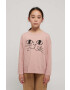 Bobo Choses longsleeve din bumbac pentru copii culoarea roz - Pled.ro