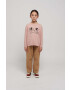 Bobo Choses longsleeve din bumbac pentru copii culoarea roz - Pled.ro