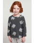 Bobo Choses longsleeve din bumbac pentru copii culoarea gri cu imprimeu - Pled.ro