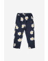 Bobo Choses pantaloni de bumbac pentru copii culoarea albastru marin modelator - Pled.ro