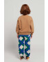 Bobo Choses pantaloni de trening din bumbac pentru copii culoarea alb modelator - Pled.ro