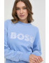 Boss bluza femei cu imprimeu - Pled.ro