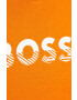 Boss bluza copii culoarea portocaliu cu imprimeu - Pled.ro