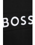 Boss bluza copii culoarea negru cu imprimeu - Pled.ro