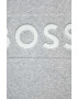 Boss bluza copii culoarea gri cu imprimeu - Pled.ro