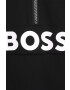 Boss bluza copii culoarea negru cu imprimeu - Pled.ro