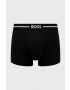 Boss boxeri 3-pack barbati culoarea alb - Pled.ro