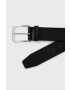 Boss curea de piele barbati culoarea negru - Pled.ro