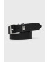 Boss curea de piele barbati culoarea negru - Pled.ro