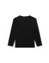 Boss longsleeve copii culoarea albastru marin cu imprimeu - Pled.ro