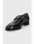 Boss mocasini de piele Lisbon barbati culoarea negru 50470998 - Pled.ro