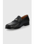 Boss mocasini de piele barbati culoarea negru - Pled.ro