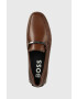 Boss mocasini de piele Noel barbati culoarea maro 50487425 - Pled.ro