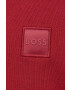 Boss Orange BOSS hanorac de bumbac BOSS CASUAL barbati culoarea rosu cu imprimeu - Pled.ro