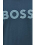 Boss Orange BOSS tricou din bumbac BOSS CASUAL barbati culoarea verde cu imprimeu - Pled.ro