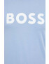 Boss Orange BOSS tricou din bumbac BOSS CASUAL culoarea verde cu imprimeu - Pled.ro