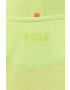 Boss Orange longsleeve femei culoarea verde cu guler - Pled.ro