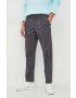 Boss Orange pantaloni barbati culoarea gri drept - Pled.ro