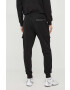 Boss Orange pantaloni de trening culoarea negru neted - Pled.ro