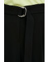 Boss pantaloni femei culoarea negru drept high waist - Pled.ro