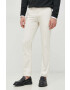 Boss Orange BOSS pantaloni Boss Casual barbati culoarea bej cu fason chinos - Pled.ro