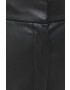 Boss pantaloni femei culoarea negru drept high waist - Pled.ro