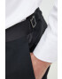 Boss pantaloni de lana barbati culoarea negru drept - Pled.ro