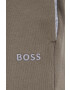 Boss pantaloni de lounge culoarea verde neted - Pled.ro