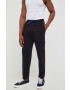 Boss pantaloni de lounge culoarea negru neted - Pled.ro