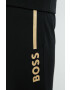 Boss pantaloni de lounge barbati culoarea negru cu imprimeu - Pled.ro