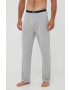 Boss pantaloni de pijama barbati culoarea gri neted - Pled.ro