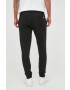 Boss pantaloni de trening culoarea negru cu imprimeu - Pled.ro