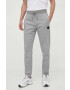 Boss pantaloni de trening culoarea gri neted - Pled.ro