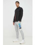 Boss pantaloni de trening din bumbac CASUAL - Pled.ro