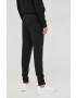 Boss Orange BOSS pantaloni de trening din bumbac Boss Casual barbati culoarea negru neted - Pled.ro