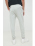 Boss Orange BOSS pantaloni de trening din bumbac boss casual barbati culoarea gri neted - Pled.ro