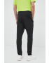 Boss Green BOSS pantaloni de trening culoarea negru cu imprimeu - Pled.ro