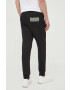 Boss Green BOSS pantaloni de trening culoarea negru neted - Pled.ro