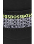 Boss Green BOSS pantaloni de trening culoarea negru neted - Pled.ro